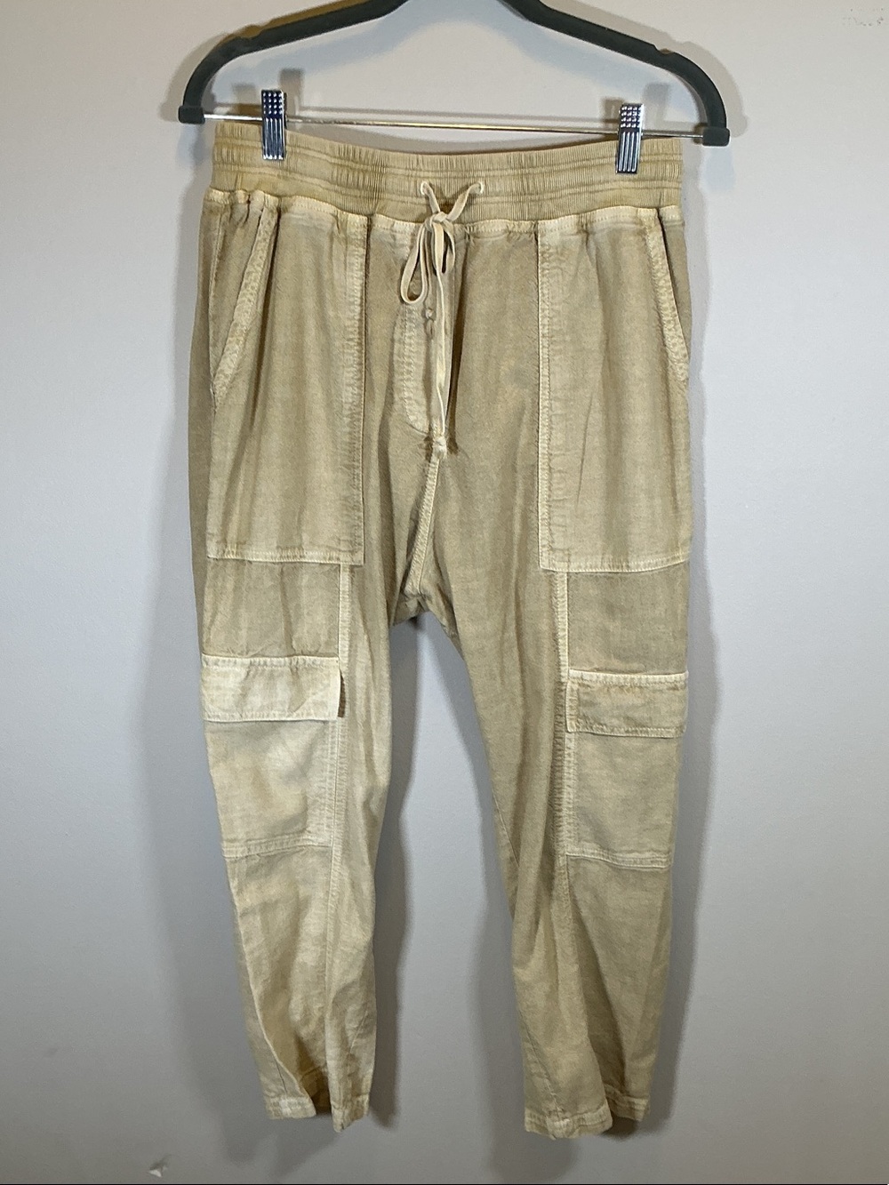 Daily Practice Cargo Jogger Pants Women’s Small Neutral Lounge Utility